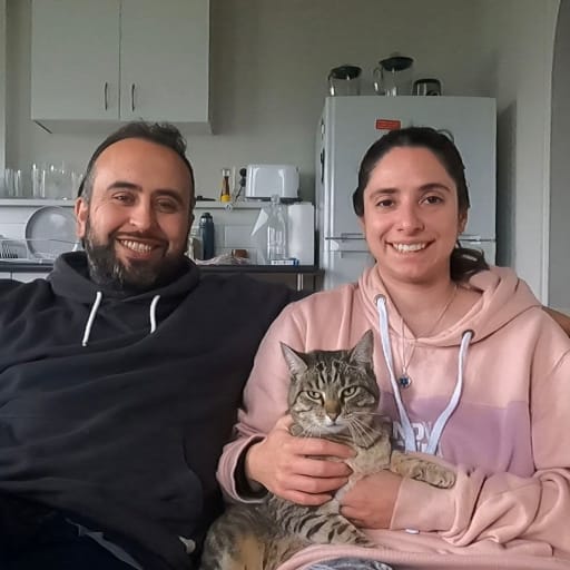 Profile image for pet sitters Facundo & Clarisa