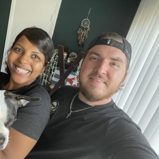 Profile image for pet sitters Charnae & Christian