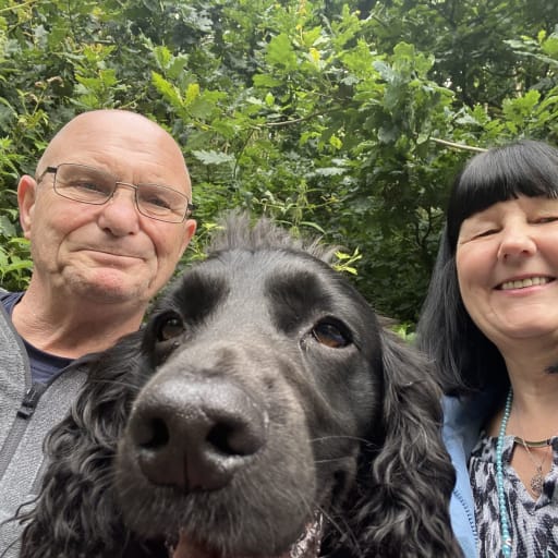 Profile image for pet sitters Sharon & Mac