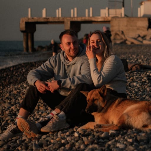 Profile image for pet sitters Catherine & Vlad