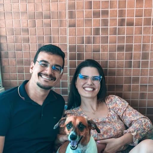 Profile image for pet sitters Ana Clara & Ênio