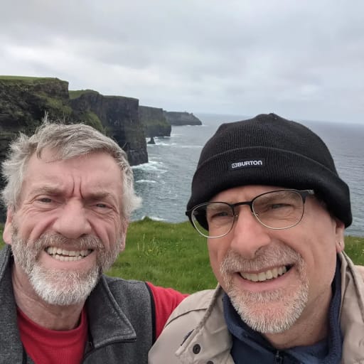 Profile image for pet sitters Robert & Stephen