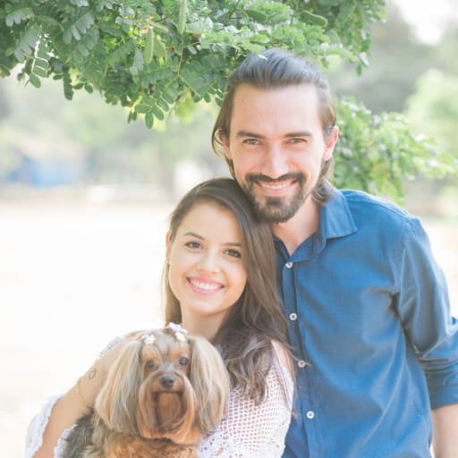 Profile image for pet sitters Mayara & Pedro & Pedro