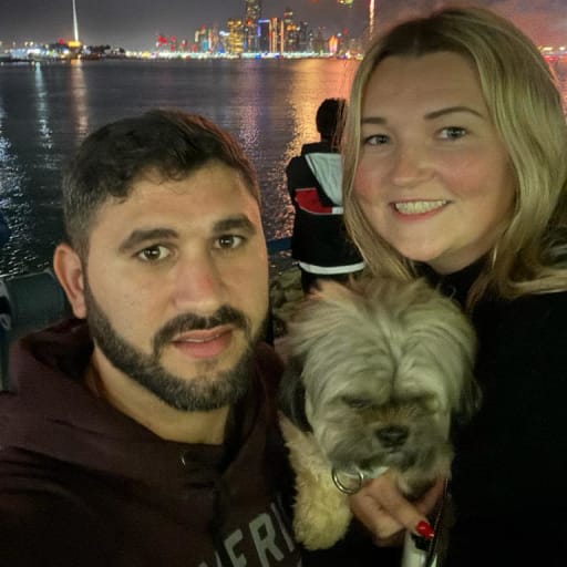 Profile image for pet sitters Kiley & Mohammed