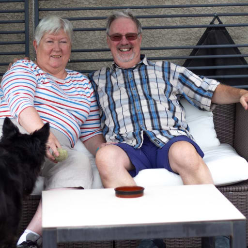 Profile image for pet sitters Christine & Andrew