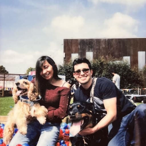 Profile image for pet sitters Camilo & Lady Paola