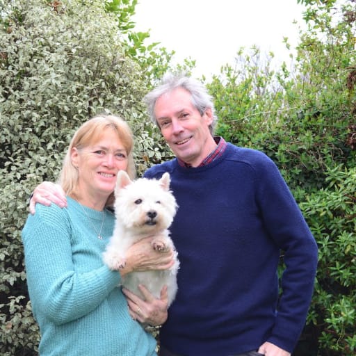 Profile image for pet sitters Heather & Mark