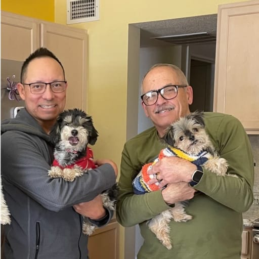 Profile image for pet sitters Richard & Jose