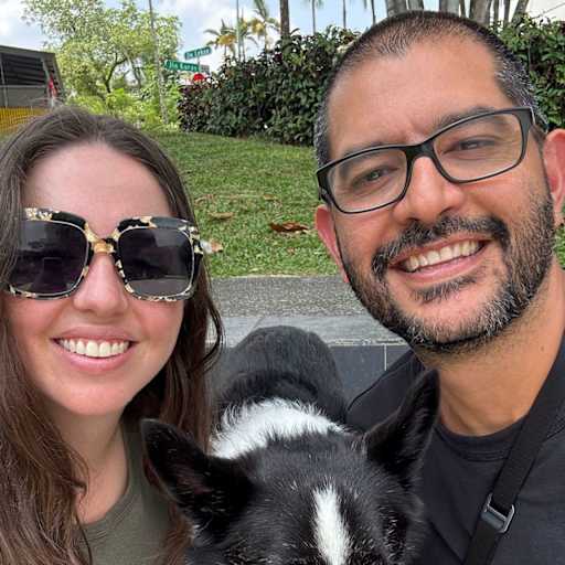 Profile image for pet sitters Nicholas & Shenai