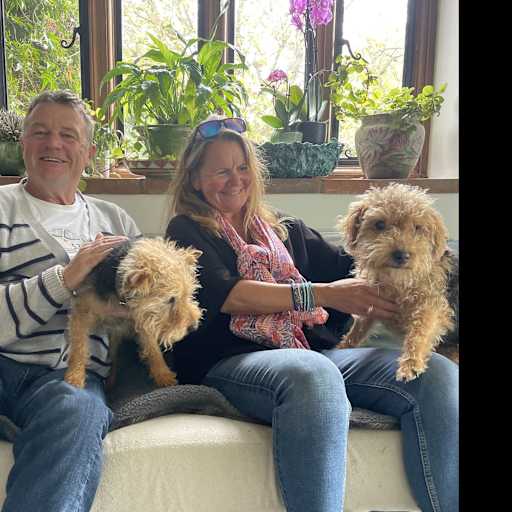 Profile image for pet sitters Rebecca & David
