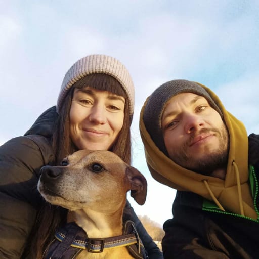 Profile image for pet sitters Stephanie & Oleg