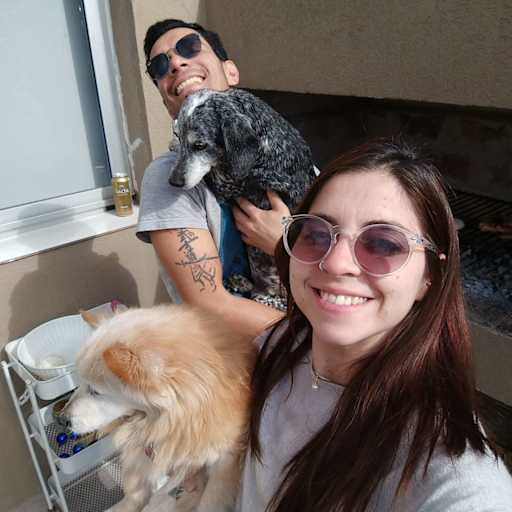 Profile image for pet sitters Antonella & Angel
