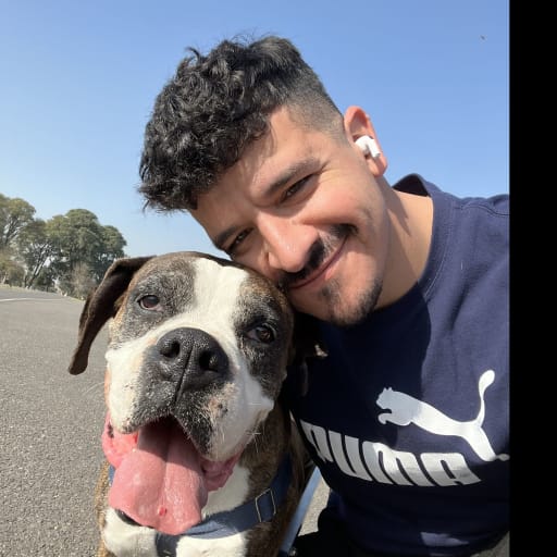 Profile image for pet sitter Pedro