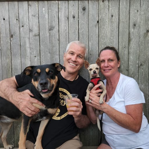 Profile image for pet sitters Mike & Donna