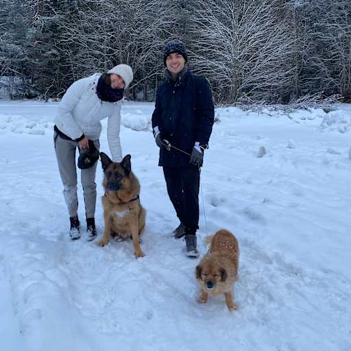 Profile image for pet sitters Veronika & Nicolò