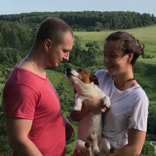 Profile image for pet sitters Irina & Igor