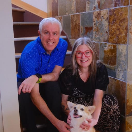 Profile image for pet sitters Andrea & Scott