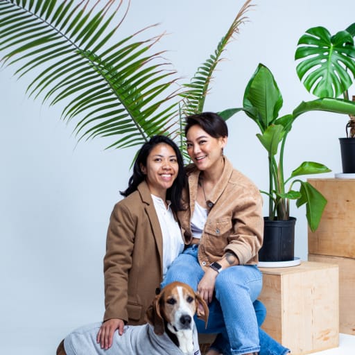 Profile image for pet sitters Raphaelle & Tawny