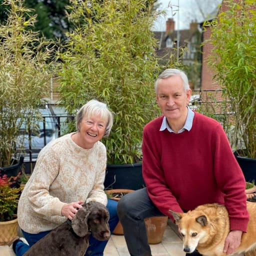 Profile image for pet sitters Margaret & John