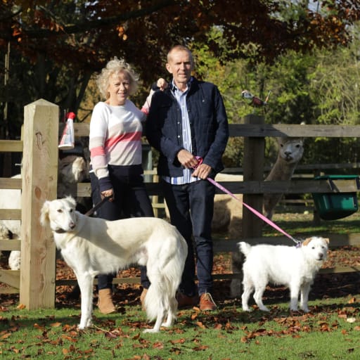 Profile image for pet sitters Maria & Roy