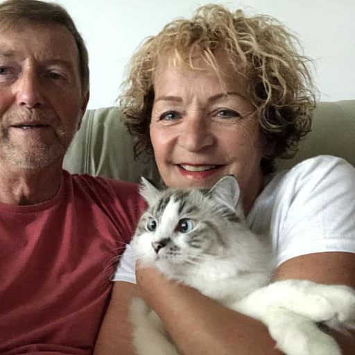 Profile image for pet sitters Hilary & Geoff