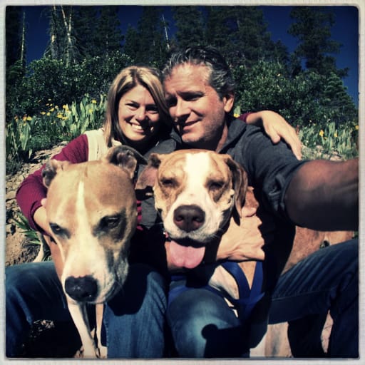 Profile image for pet sitters Edie & Christopher