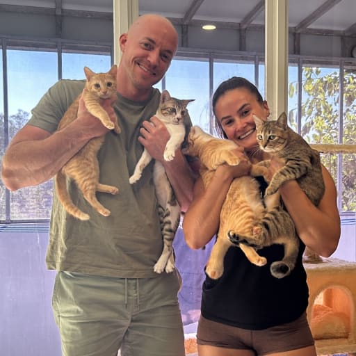 Profile image for pet sitters Adam & Josie
