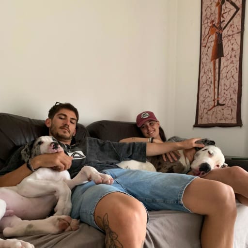 Profile image for pet sitters Barbara & Federico