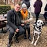 House sit pet parent - Andrew, Sue and Dalmatian George