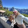 House sit pet parent - Golden Retriever cuddles by the beach