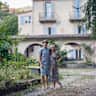 House sit pet parent - Provençal house in the mountains near Nice with a Pyrenees Mountain dog.