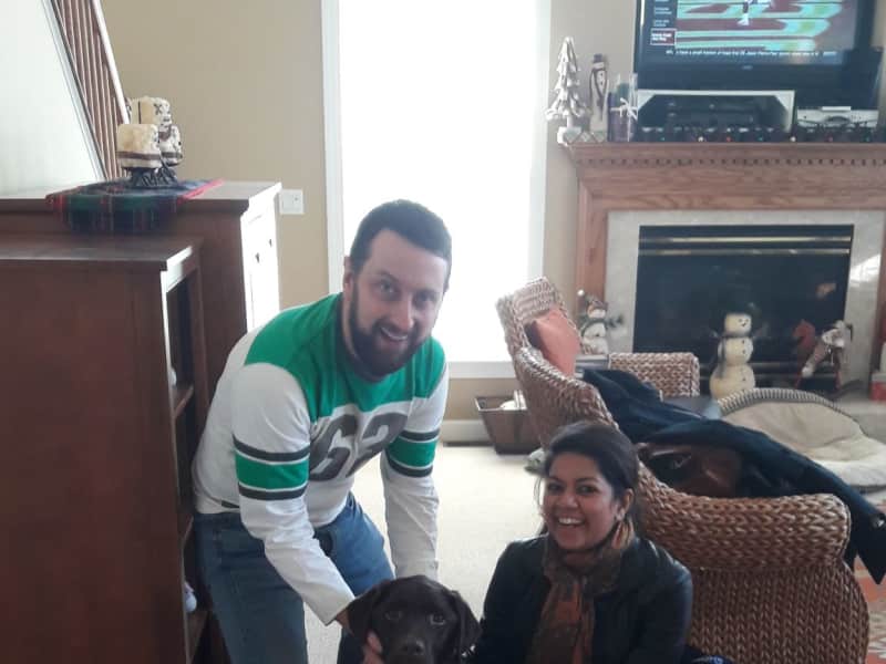 Nadia & Eoin from Flemington, New Jersey, United States