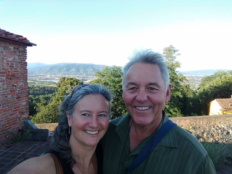 Celinda & Mike from Lucca, Italy