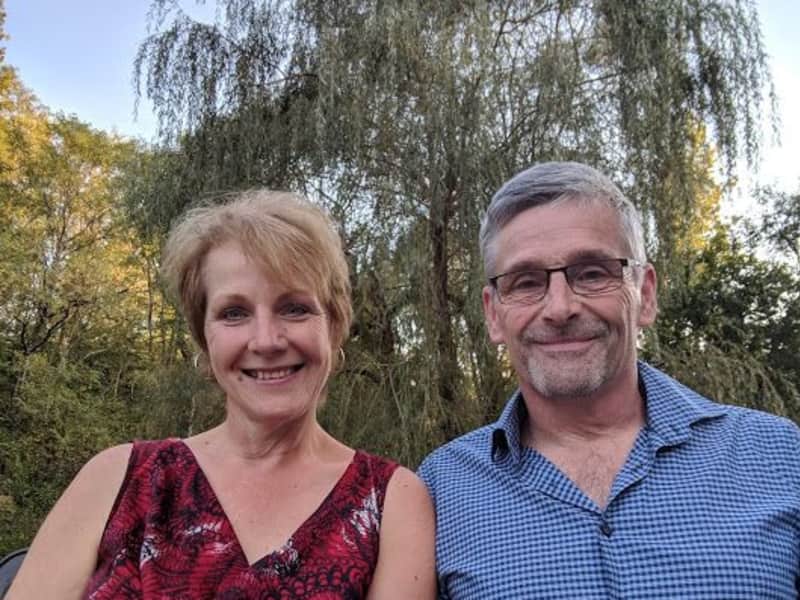 Kathrine & Nigel from Lubersac, France