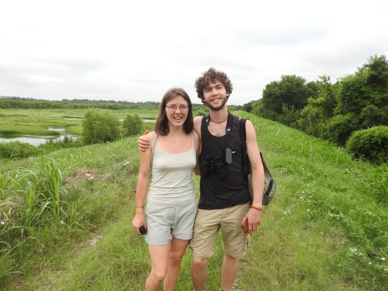 Michelle & Inyan from Hotton, Belgium