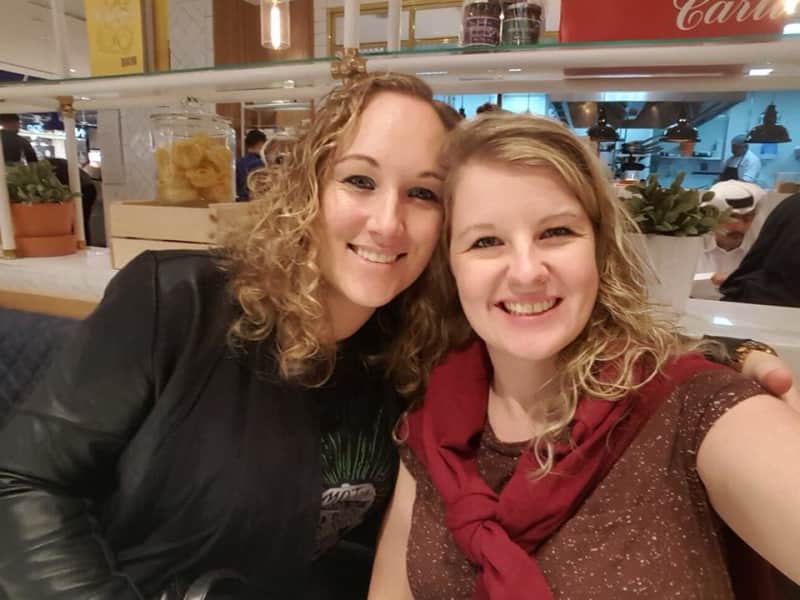 Carla & Simone from Al Khurayţīyāt, Qatar