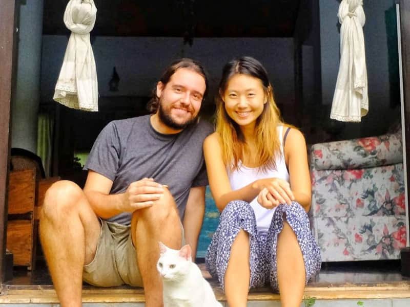 Hyekyong & Jordi from Parra, India