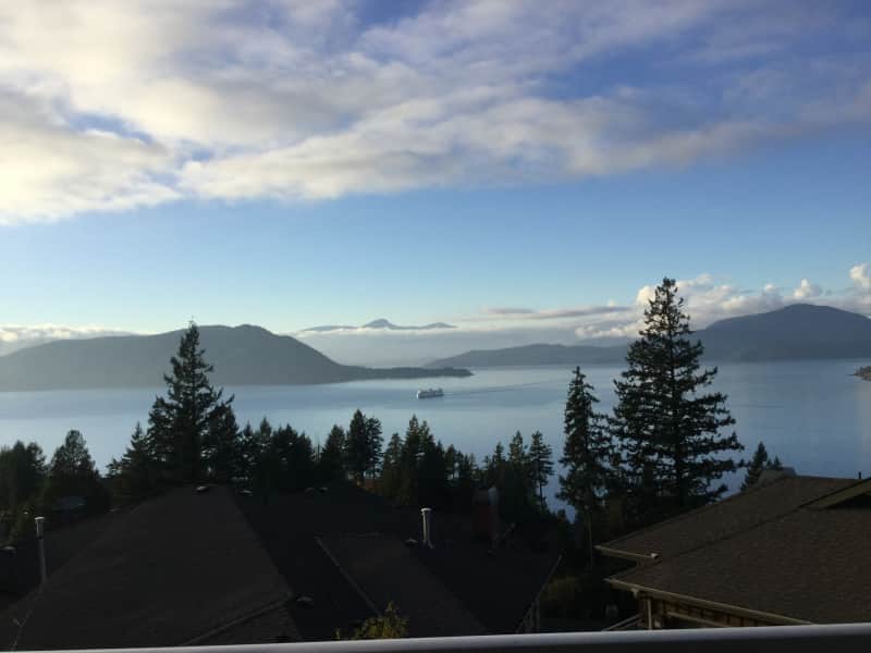 Housesitting assignment in West Vancouver, British Columbia, Canada