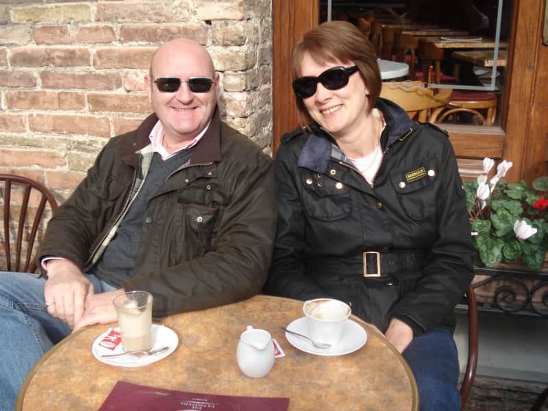 Richard & Nichola from Faugères, France