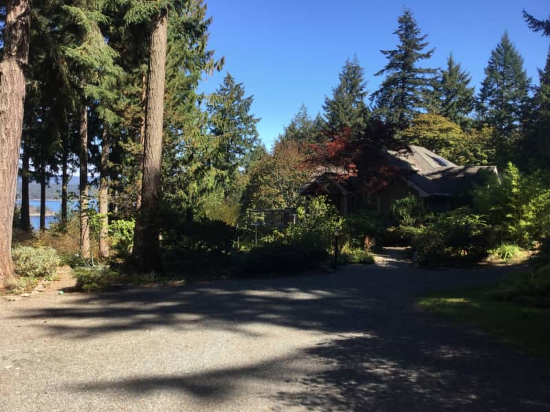 Housesitting assignment in Beaver Point, British Columbia, Canada
