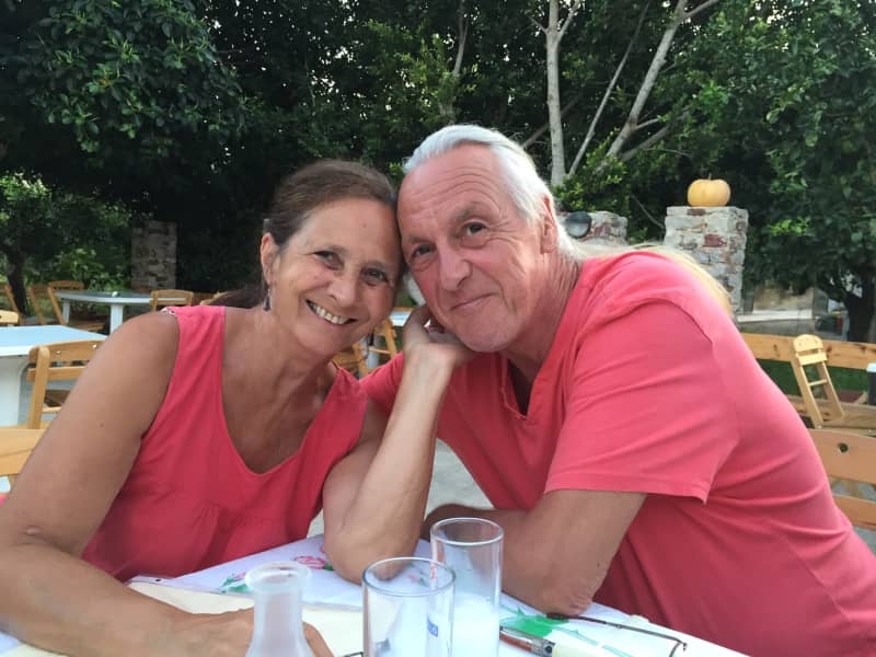 Lyn & Iain from Palaióchora, Greece