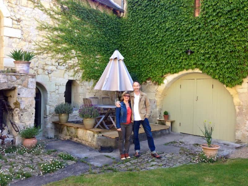 Cathy & Nigel from Angers, France