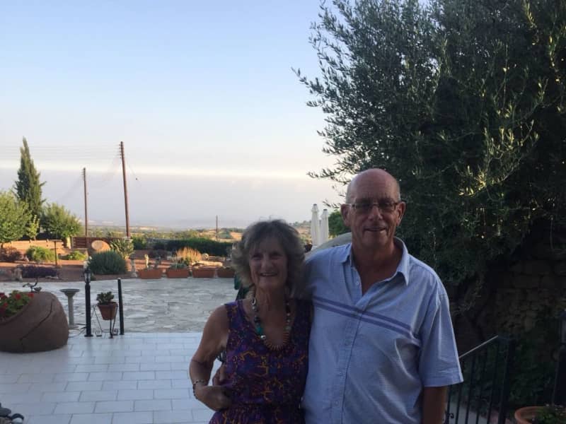 Jeffery & Linda from Páchna, Cyprus