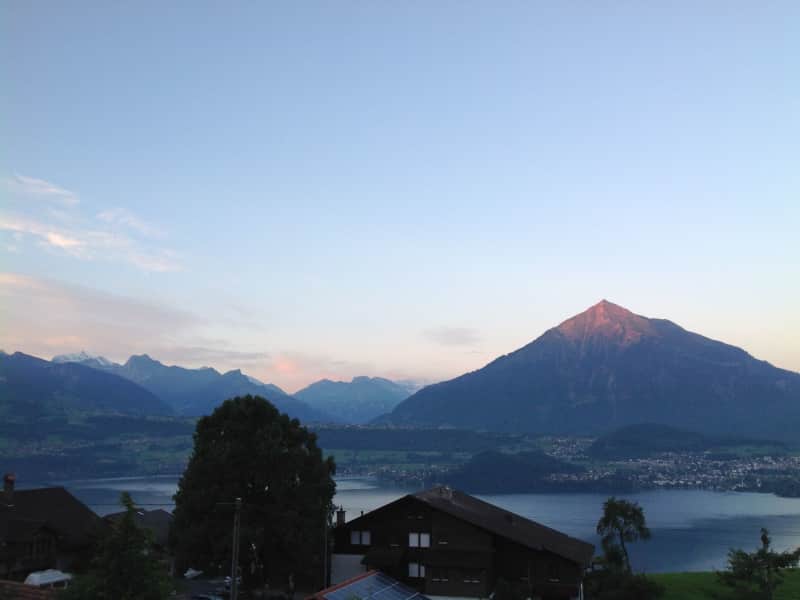 Housesitting assignment in Sigriswil, Switzerland