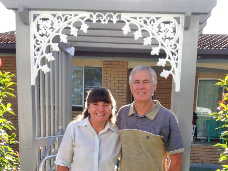 Graeme & Lynette from Newcastle, New South Wales, Australia