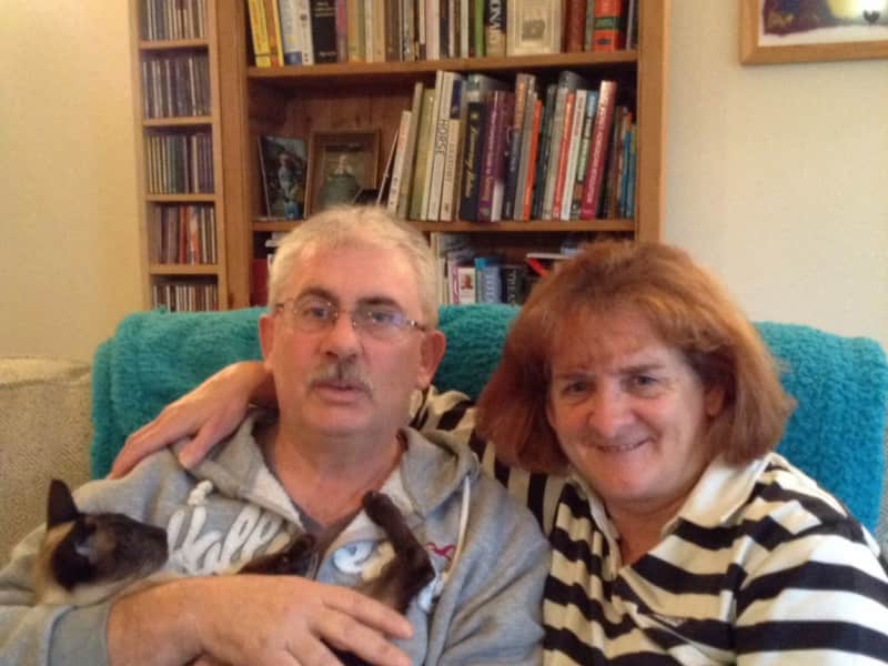 Jackie & Nicholas from Weston-super-Mare, United Kingdom