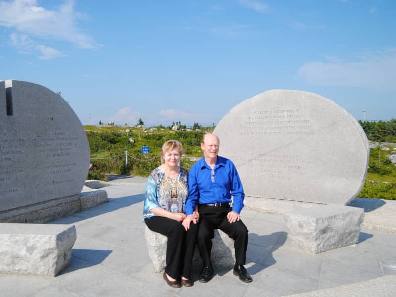 Barbara & Dwight from Gagetown, New Brunswick, Canada