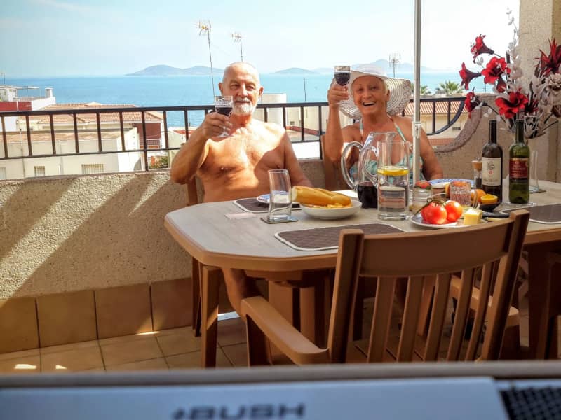 Eric & Patricia from Palomares, Spain