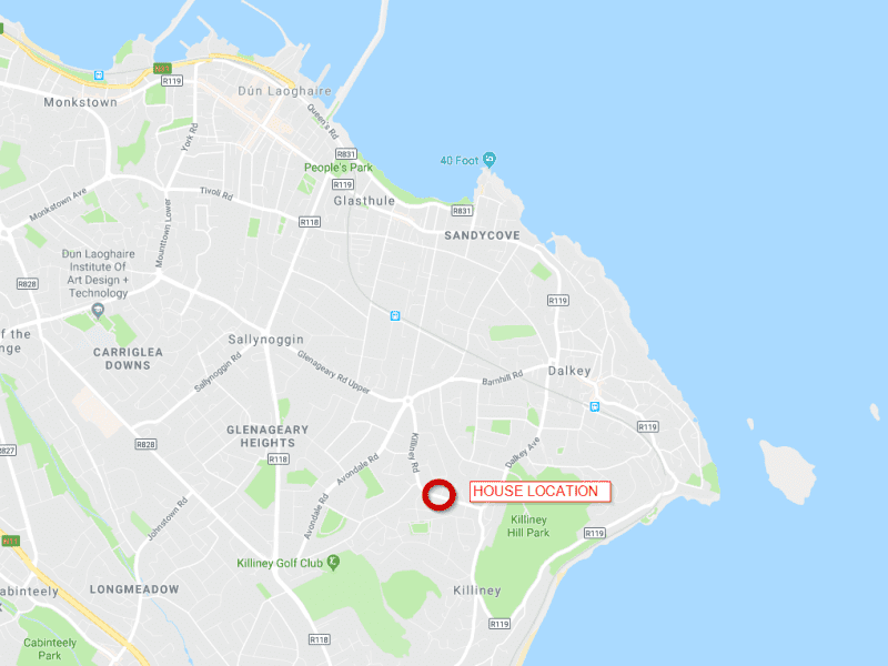 Housesitting assignment in Dalkey, Ireland