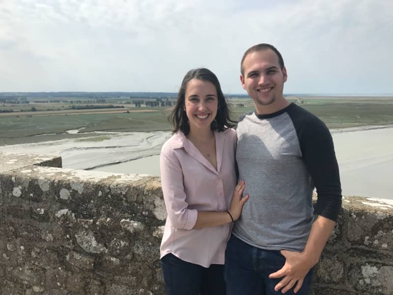 Elizabeth & Zachary from Rennes, France